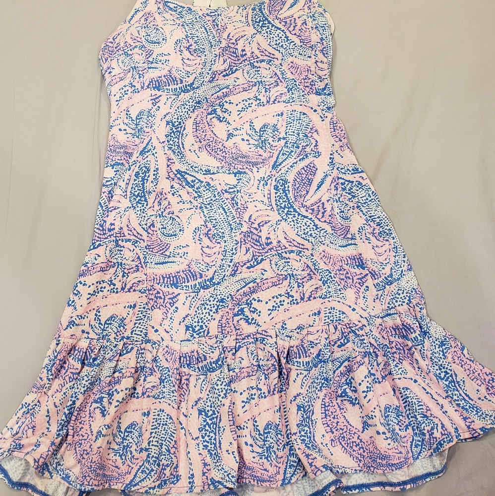 UPF 50+ Lilly Pulitzer Luxletic dress with shorts- M